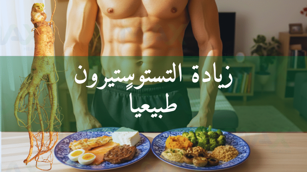 زيادة التستوستيرون طبيعياً