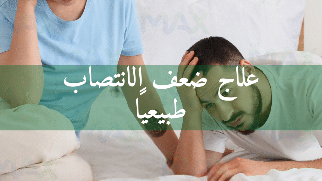 علاج ضعف الانتصاب طبيعيًا
