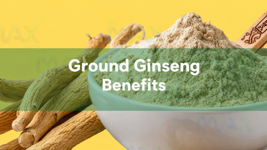 Ground ginseng benefits