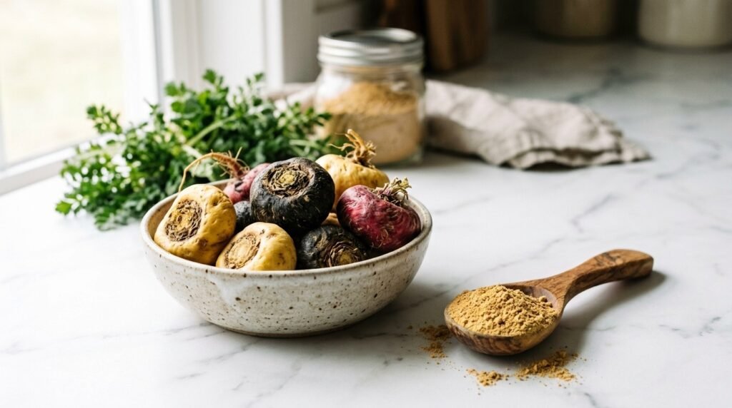 Semangkuk kekacang asli termasuk walnut, badam, pistasio dan hazelnut kaya dengan L-arginin dan zink untuk kelancaran darah