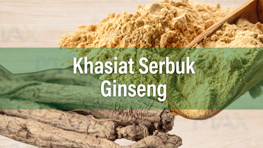 Khasiat serbuk ginseng untuk tenaga, fokus dan imuniti