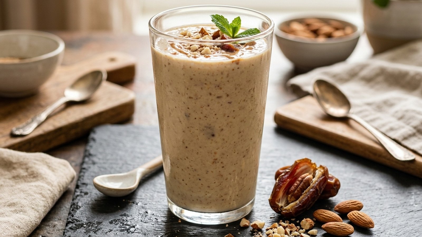 Jus Kisar Padat Nutrien Kurma dan Badam